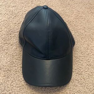 Abercrombie Vegan Leather Baseball Cap